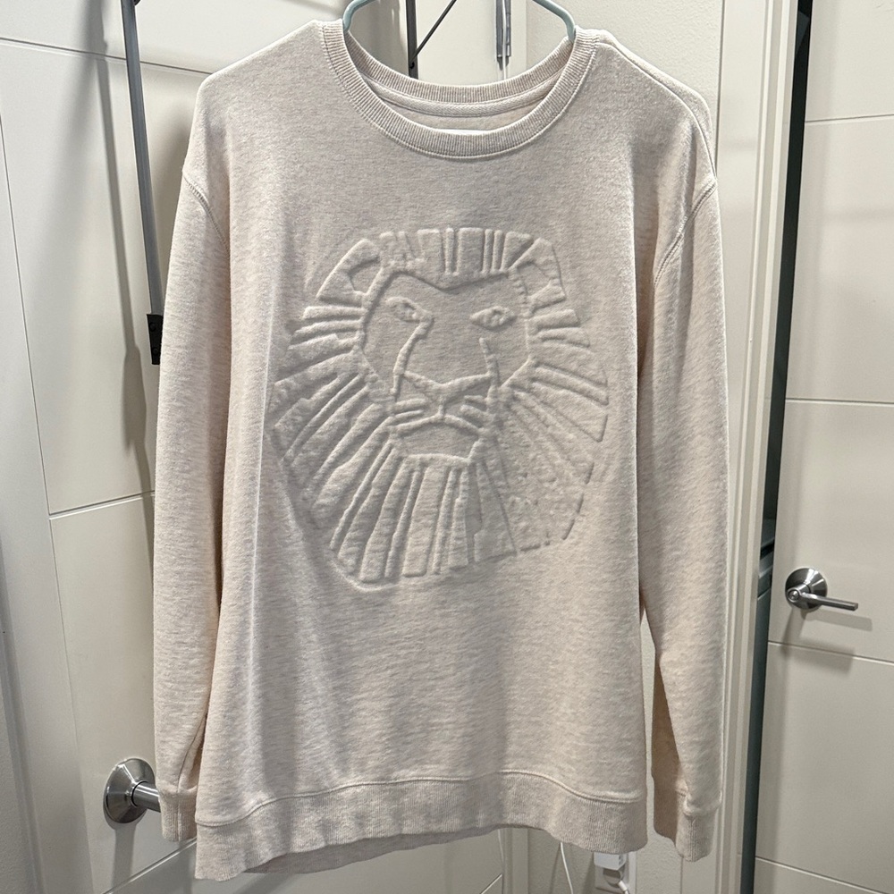 The Lion King Embossed Sweater